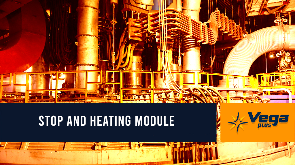 STOP AND HEATING MODULE OF THE ORE-THERMAL ELECTRIC FURNACE AFTER PPM